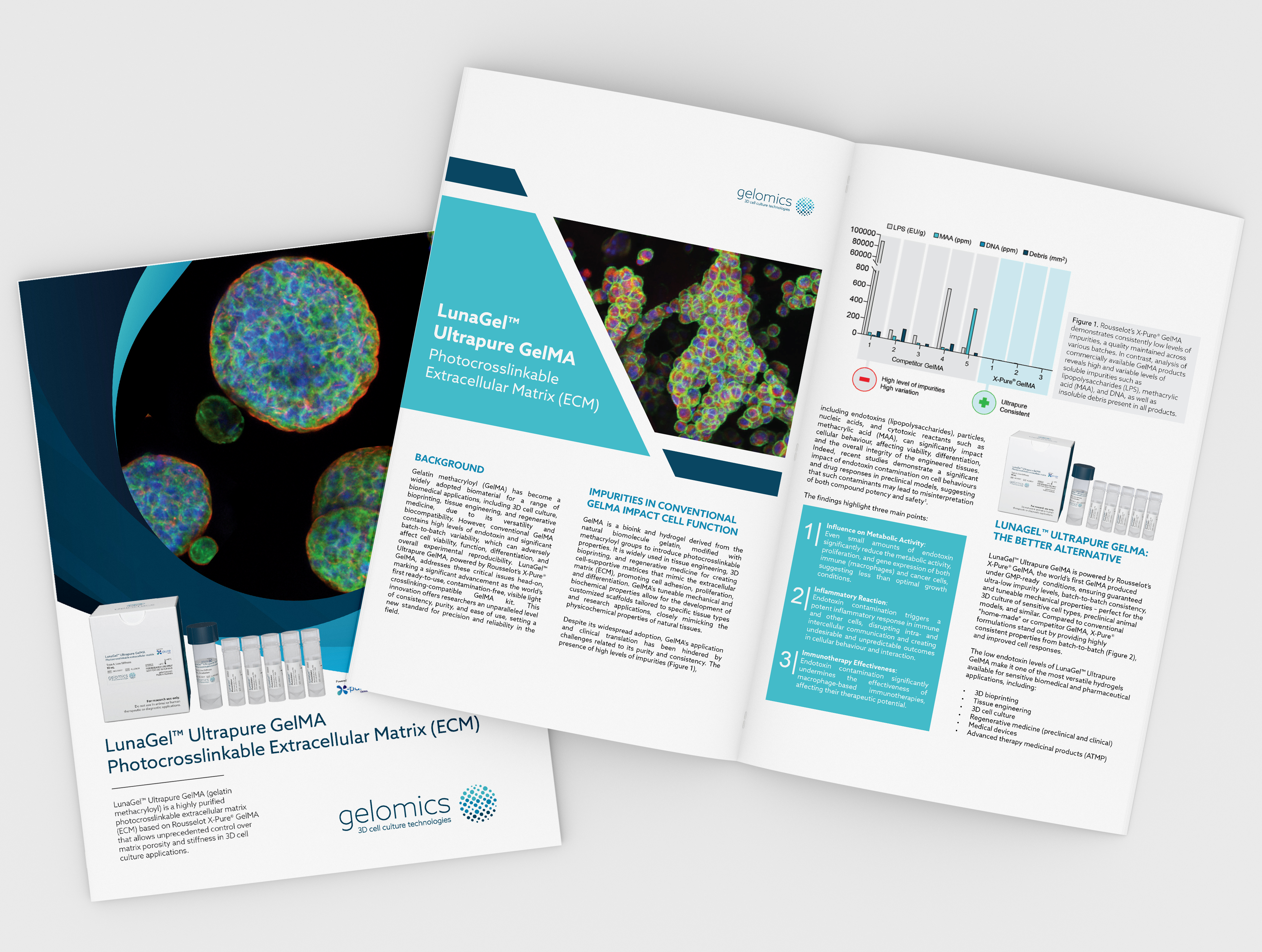 LunaGelTM Ultrapure GelMA ECM Whitepaper Cover