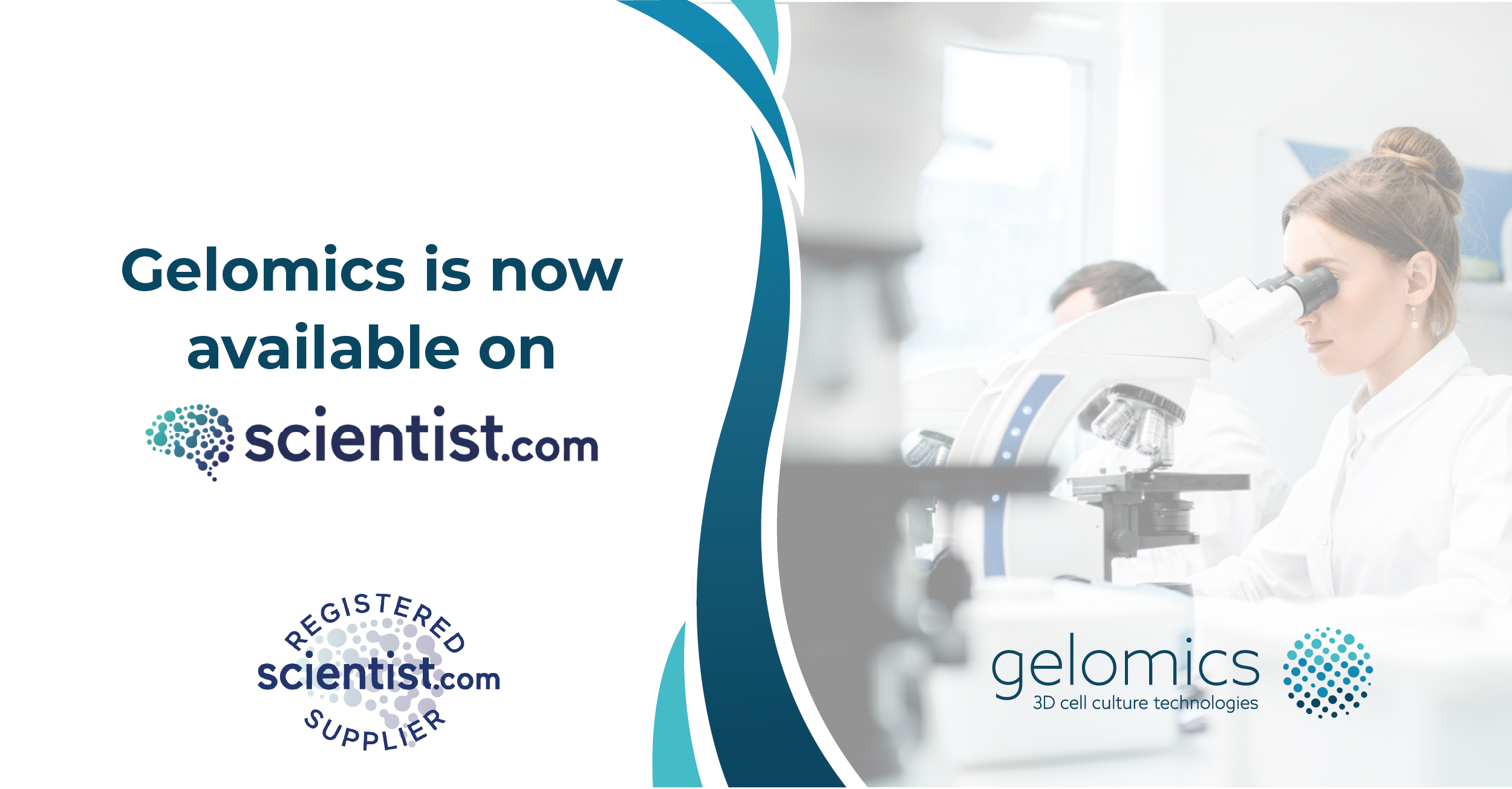 Gelomics Now Available on Scientist.com