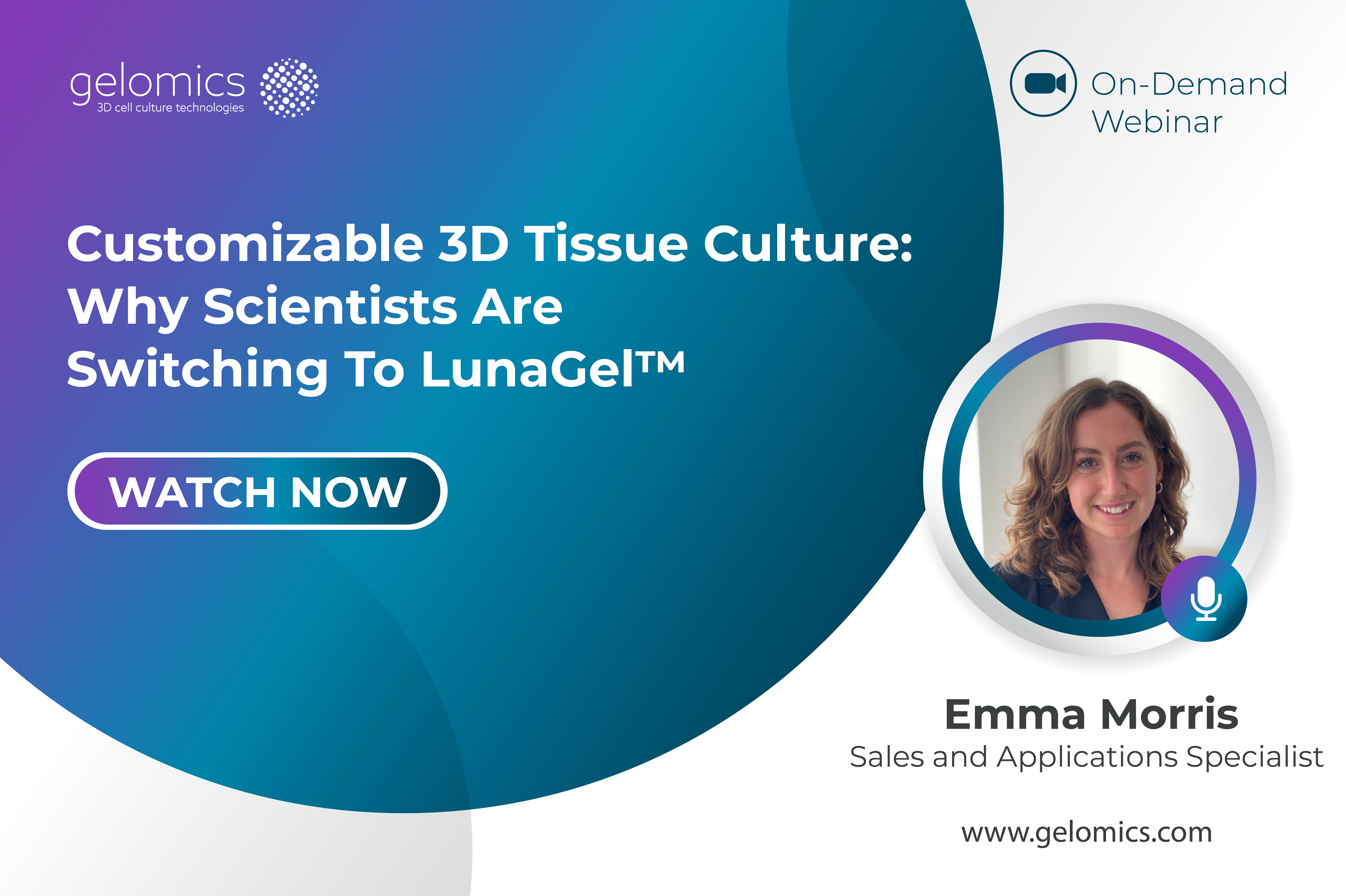 Watch Gelomics’ latest on-demand Webinar!